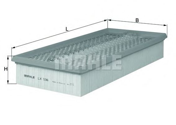 Воздушный фильтр KNECHT/MAHLE LX 536
