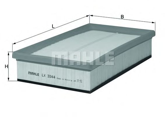 Воздушный фильтр KNECHT/MAHLE LX 3344