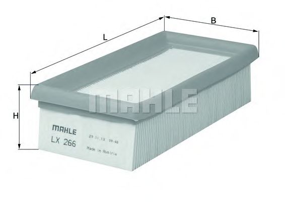 Воздушный фильтр KNECHT/MAHLE LX 266