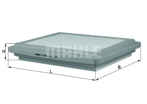 Воздушный фильтр KNECHT/MAHLE LX 485