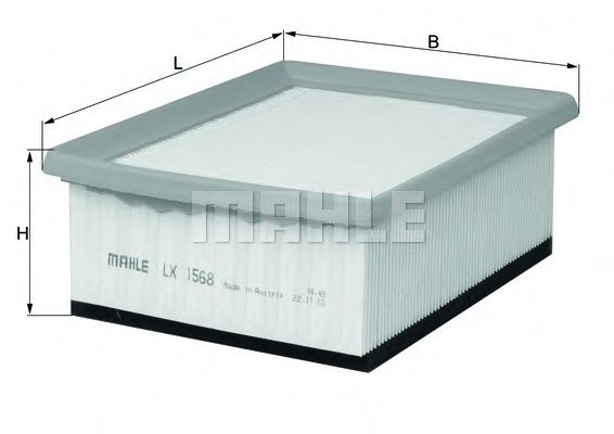 Воздушный фильтр KNECHT/MAHLE LX 1568