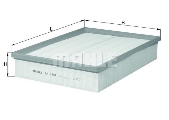 Воздушный фильтр KNECHT/MAHLE LX 1764