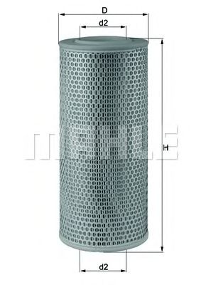 Воздушный фильтр KNECHT/MAHLE LX 610