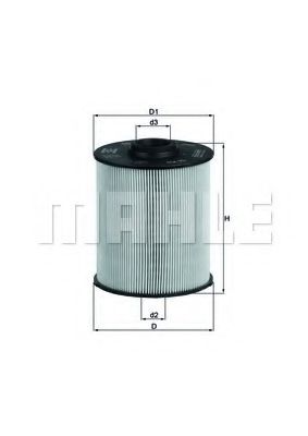 Топливный фильтр KNECHT/MAHLE KX 70D