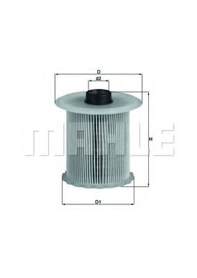Топливный фильтр KNECHT/MAHLE KX 81D