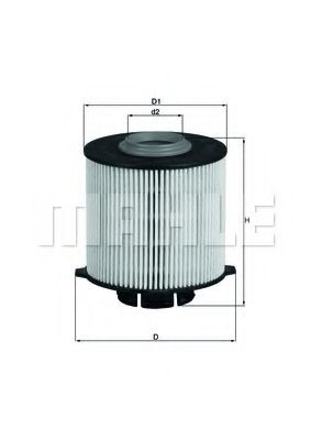 Топливный фильтр KNECHT/MAHLE KX 265D