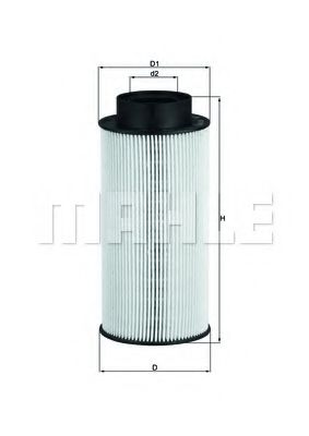 Топливный фильтр KNECHT/MAHLE KX 182D