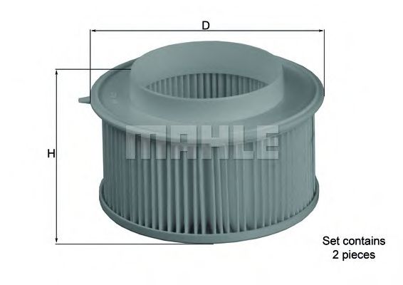Фильтр салона KNECHT/MAHLE LA 15/S
