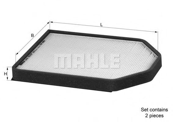 Фильтр салона KNECHT/MAHLE LA 51/S