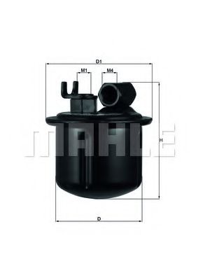 Топливный фильтр KNECHT/MAHLE KL 183