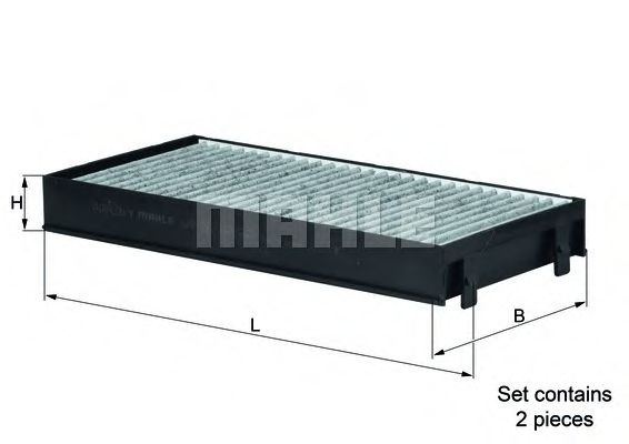 Фильтр салона KNECHT/MAHLE LAK 221/S