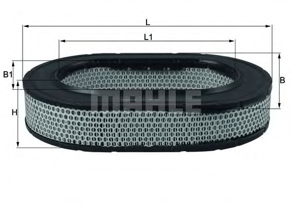 Воздушный фильтр KNECHT/MAHLE LX 86