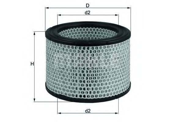 Воздушный фильтр KNECHT/MAHLE LX 248
