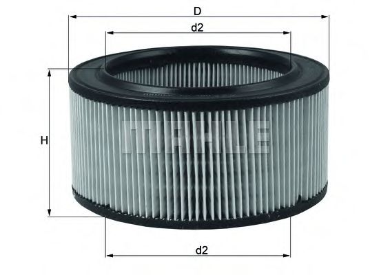 Воздушный фильтр KNECHT/MAHLE LX 260