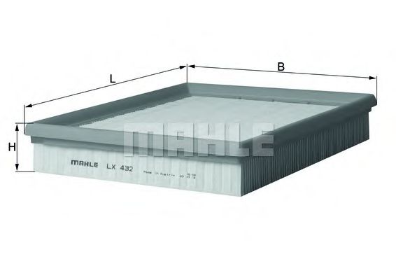 Воздушный фильтр KNECHT/MAHLE LX 432