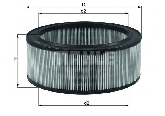 Воздушный фильтр KNECHT/MAHLE LX 516
