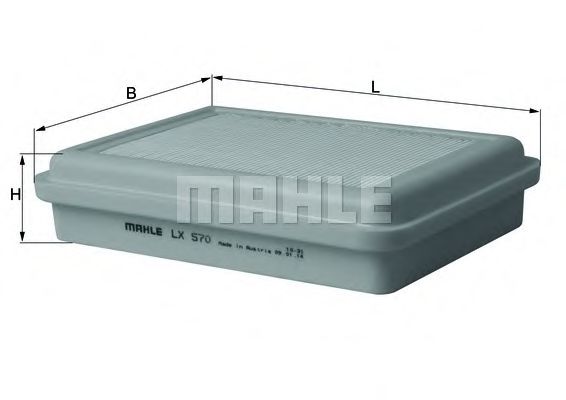 Воздушный фильтр KNECHT/MAHLE LX 570