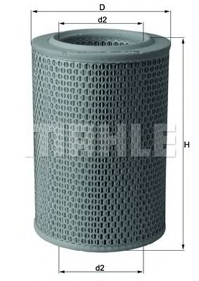 Воздушный фильтр KNECHT/MAHLE LX 620