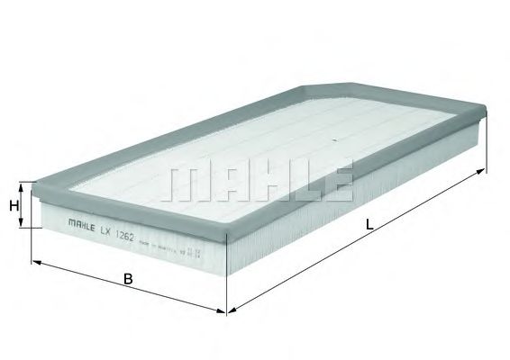 Воздушный фильтр KNECHT/MAHLE LX 1262