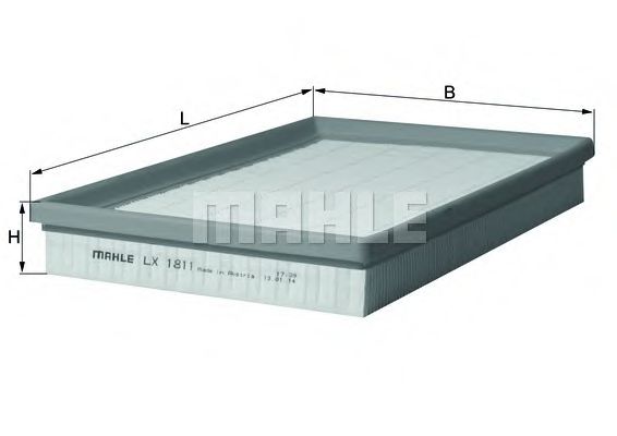 Воздушный фильтр KNECHT/MAHLE LX 1811