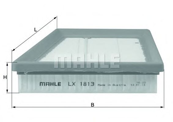 Воздушный фильтр KNECHT/MAHLE LX 1813
