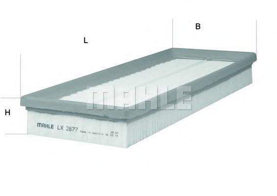 Воздушный фильтр KNECHT/MAHLE LX 2877