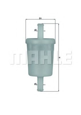 Топливный фильтр KNECHT/MAHLE KL 260 OF