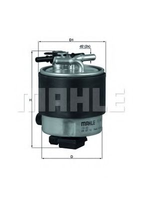 Топливный фильтр KNECHT/MAHLE KL 440/19