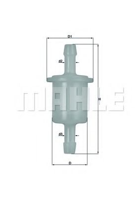 Топливный фильтр KNECHT/MAHLE KL 26 OF