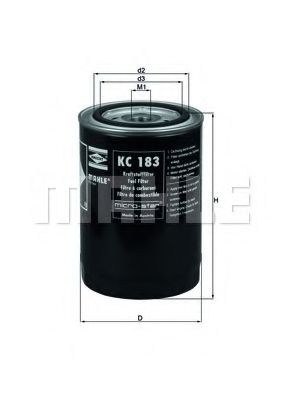 Топливный фильтр KNECHT/MAHLE KC 183