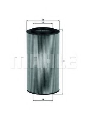 Масляный фильтр KNECHT/MAHLE OX 561D