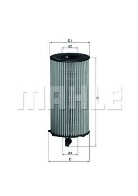 Масляный фильтр KNECHT/MAHLE OX 354D