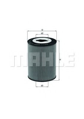 Масляный фильтр KNECHT/MAHLE OX 359D