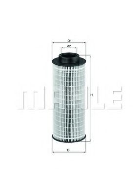 Масляный фильтр KNECHT/MAHLE OX 376D