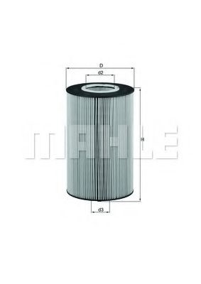 Масляный фильтр KNECHT/MAHLE OX 425D