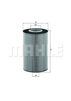 Масляный фильтр KNECHT/MAHLE OX 426D