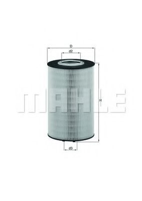Масляный фильтр KNECHT/MAHLE OX 435D