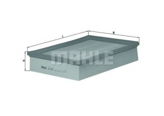 Воздушный фильтр KNECHT/MAHLE LX 821