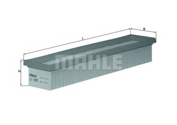Воздушный фильтр KNECHT/MAHLE LX 1655