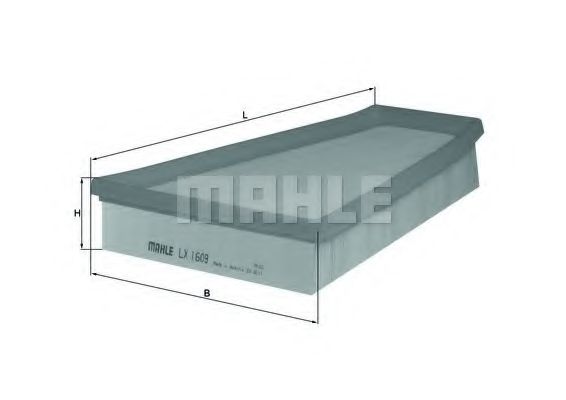 Воздушный фильтр KNECHT/MAHLE LX 1609