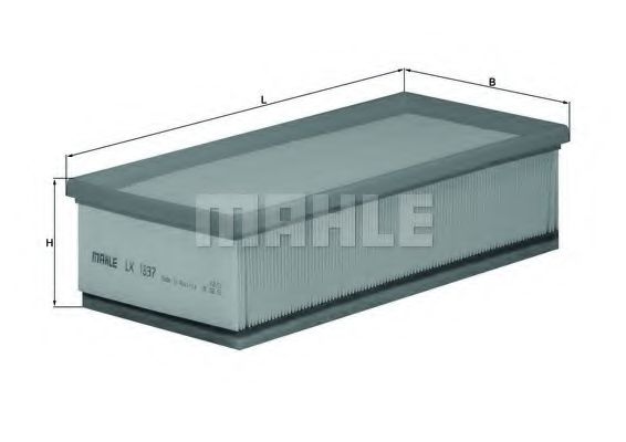 Воздушный фильтр KNECHT/MAHLE LX 1837