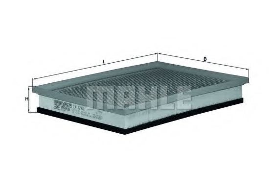 Воздушный фильтр KNECHT/MAHLE LX 1794