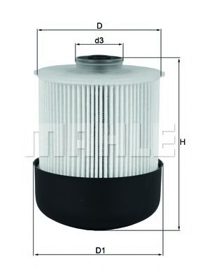 Топливный фильтр KNECHT/MAHLE KX 338/26D
