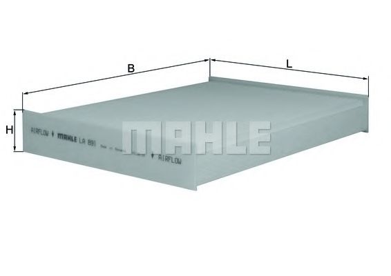 Фильтр салона KNECHT/MAHLE LA 891