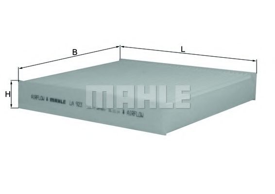 Фильтр салона KNECHT/MAHLE LA 923