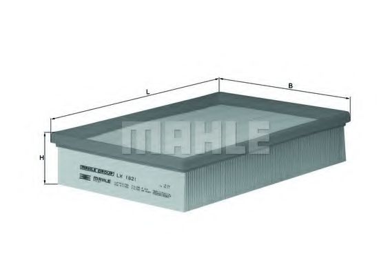 Воздушный фильтр KNECHT/MAHLE LX 1821