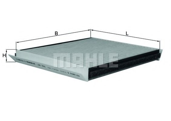 Фильтр салона KNECHT/MAHLE LAK 362