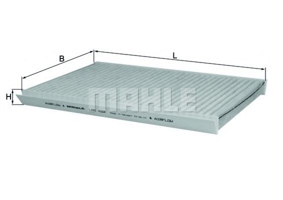 Фильтр салона KNECHT/MAHLE LAK 422