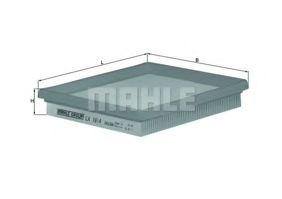Воздушный фильтр KNECHT/MAHLE LX 1814