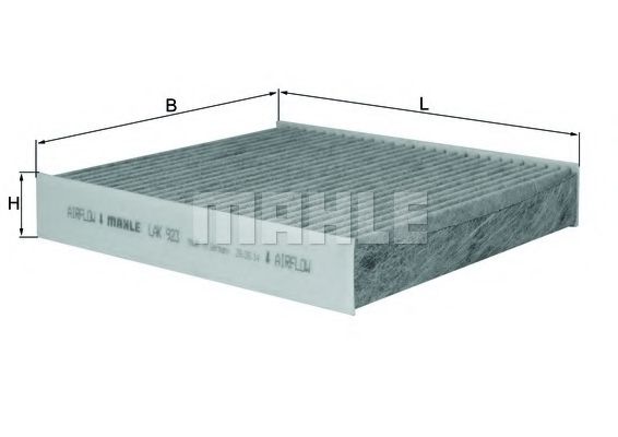 Фильтр салона KNECHT/MAHLE LAK 923